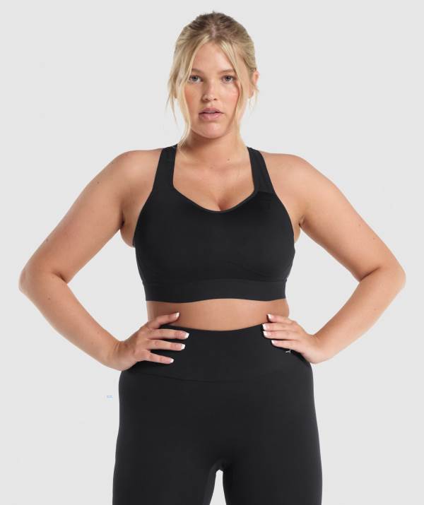 Damske Športové Podprsenky Gymshark Lightweight High Support Čierne | ML5106729